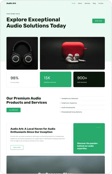 Audio Ark | Weblink